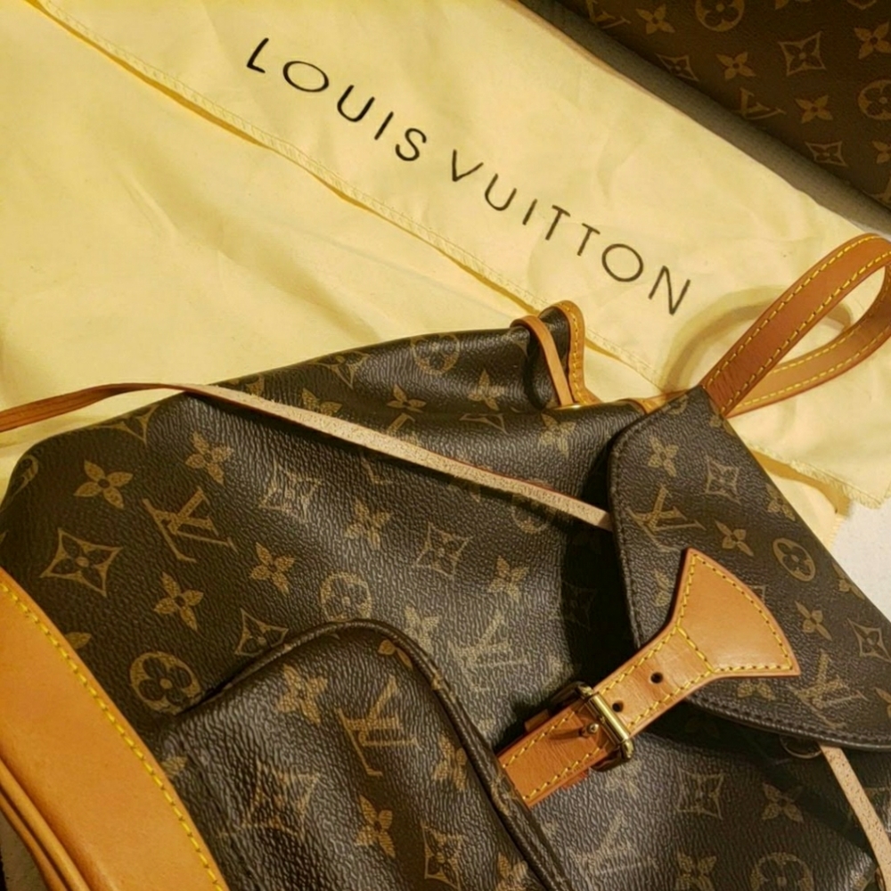 LV Montsouris Backpack Monogram Canvas GM